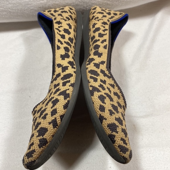 Rothy’s pointed toes animal print flats. - Picture 4 of 8